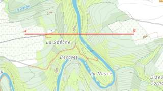 Comment réaliser une coupe topographique [upl. by Edla21]