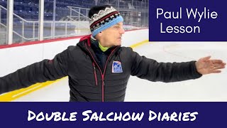 Double Salchow Diaries Paul Wylie Lesson [upl. by Asilrahc]