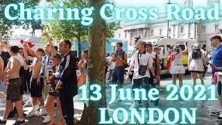 Charing Cross Road London  4K Walking Tour [upl. by Burget]