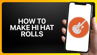 How To Make Hi Hat Rolls In GarageBand Tutorial [upl. by Imogene]