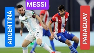 Argentina Vs Paraguay 12  Latest Football Match  Messi Faced Defeat in Qualifier [upl. by Enajharas]