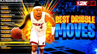 Best Dribble Animations for ALL Builds in NBA 2K24 • Fastest Dribble Moves in NBA 2K24 [upl. by Quickel]