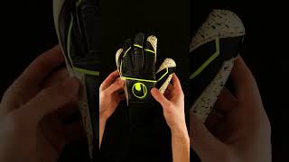 Glove opening uhlsport Supergrip Flex Frame Carbon uhlsport uhlsportgloves goalkeeper [upl. by Vincents647]