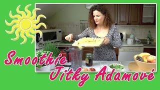 RAW VEGAN VITARIAN geniální snídaně za 2 minuty SMOOTHIE Jitka Adamová [upl. by Icyak]