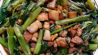 Adobong KangkongFilipino DishSharvie Cooks [upl. by Rufford68]