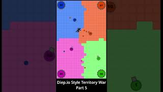 Diepio Style Territory War part 5 shorts marblerace [upl. by Nyvar]