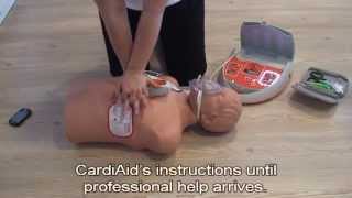 Introduction and How to use CardiAid Automated External Defibrillator [upl. by Ykciv862]