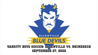 Boys Soccer Ellenville vs Rhinebeck 92722 [upl. by Alina]