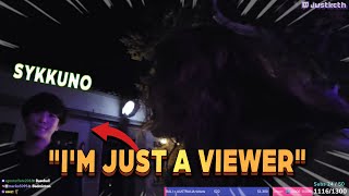 Sykkuno pretends to be a viewer and GETS CAUGHT at TwitchCon [upl. by Esmaria454]