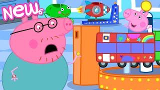 Peppa Pig Tales 🎢 SUPERmarket Rollercoaster Rides 🛒 BRAND NEW Peppa Pig Episodes [upl. by Irret]