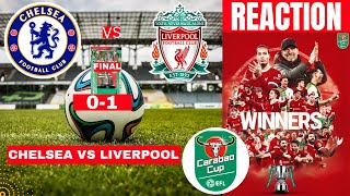 Chelsea vs Liverpool 01 Live Stream Carabao Cup Final EFL Football Match Score reaction Highlights [upl. by Corabella973]