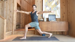 The Full Body Strength amp Flexibility Yoga Challenge  Day 1 [upl. by Pacificas]