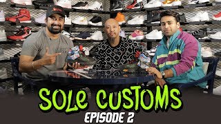 Sole Customs EP 2 Rannvijay Singha Sneaker Customisation [upl. by Townshend111]