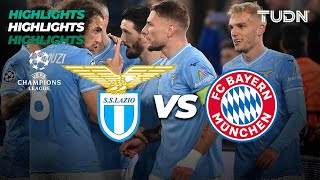 HIGHLIGHTS  Lazio vs Bayern  UEFA Champions League 202324  8vos  TUDN [upl. by Yniatirb]