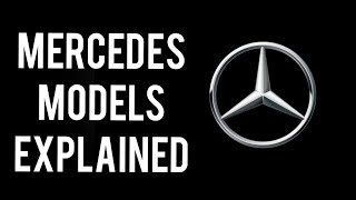 Mercedes Models Explained In 2 Minutes [upl. by Toscano]