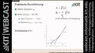 05 NewtonVerfahren Konvergenz Fixpunktgleichung [upl. by Donegan498]