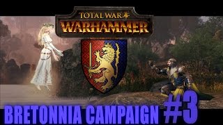 LOUEN LEONCOEUR  BRETONNIA CAMPAIGN  Total War Warhammer 3 [upl. by Nilerual711]