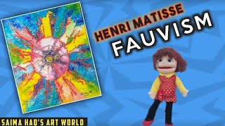 Fauvism Fauvism in Henri Matisse style by Saima Haq Henri Matisse Painting tutorial for beginners [upl. by Assiruam]