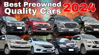 Best Preowned Quality Cars 2024  Segunda Manong Mga Kotse Philippines [upl. by Audry743]