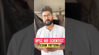 UPSC Gio Scientist Notification 2024  UPSC Gio Scientist Exam Pattern 2024 [upl. by Noremac]