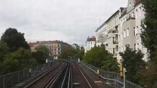 UBahn Berlin  U1 Führerstandsmitfahrt  Cab Ride Warschauer Straße  Uhlandstraße [upl. by Eneladgam]