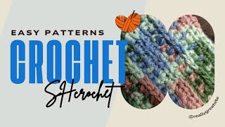 Easy 💕💯crochet patterns for scarves and blanket SHcrochet9166 crochet knitting pattern yt [upl. by Dachy]