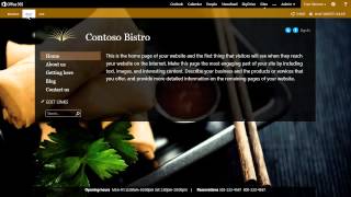 Customize pages on your public website  SharePoint Internet Sites for Your Organization [upl. by Aihsia]