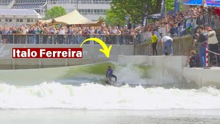 Is This a Perfect 10 Surfing Wave Pool Italo Ferreira INSANE Show at Rif010 Rotterdam [upl. by Justinn]