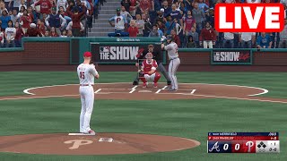 MLB LIVE🔴 Atlanta Braves vs Philadelphia Phillies  1st September 2024  MLB Full Game  MLB 24 [upl. by Fisoi]