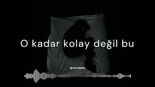 Sakladığın Bir Şeyler Var  Dedublüman  Sözleri Lyrics [upl. by Einneb]