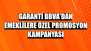 Garanti BBVAdan yeni kampanya Emekli maaş promosyonu kaç TL oldu [upl. by Ahtnama]