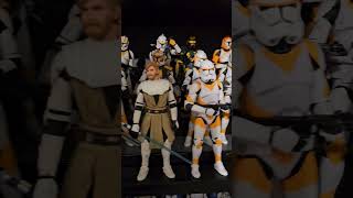 Black Series Clone Troopers reels shorts starwars clonewars collection shelf clonetrooper [upl. by Enelyam]