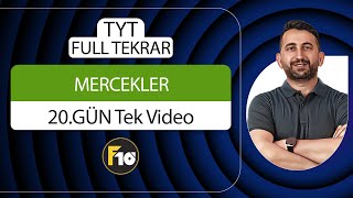 Mercekler anlatımı ve soru çözümü  TYT Fizik 20Gün [upl. by Eelahc]