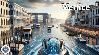 Asking AI how Venice will look in 2100 [upl. by Nayb788]