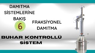 DAMITMA SİSTEMLERİNE BAKIŞ  6  BUHAR KONTROLLÜ SİSTEM    FRAKSİYONEL DAMITMA [upl. by Valene]