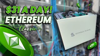 Earning 31 A DAY Dual Mining Original Ethereum Bombax EZ100 PRO [upl. by Theresita]