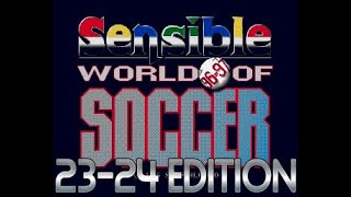 Sensible World Of Soccer 20232024  Database Update  Retro Gaming  Bringing SWOS back to life [upl. by Peggi]