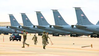 How Insane KC135 Stratotanker Pilot and Crew to Scrambling for an Emergency Takeoff With Full Speed [upl. by Adnoel]