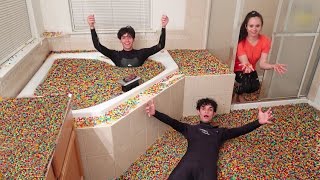 5 MILLION ORBEEZ IN BATHTUB [upl. by Wichern64]