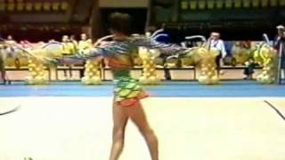 Irina Tchachina 3 Routines RUS National 2003 [upl. by Val662]