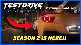 2017 Ferrari Portofino FPV cruise  Test Drive Unlimited Solar Crown  Logitech G29 wheel PS5 [upl. by Xad646]