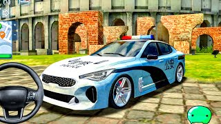 Kia Stinger Police Car Patrol on City Road 3  Police Sim 2022 Cop Simulator  Android Gameplay [upl. by Seed724]