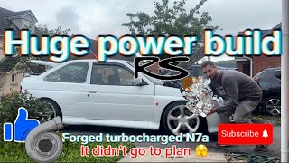 Forged Escort RS Engine Rebuild How to rebuild Your Engine For BIG POWER [upl. by Akilam]