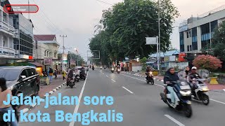 Indah nya jalanjalan sore di kota bengkalis Vlogger jalanjalan bengkalis Mantap mantap Indah🥰 [upl. by Suhpesoj]