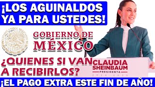 😎💵¡NUEVOS Y GRANDES AGUINALDOS PARA ESTOS PENSIONADOS EN ESTE FIN DE AÑO😎💵 [upl. by Sikko620]