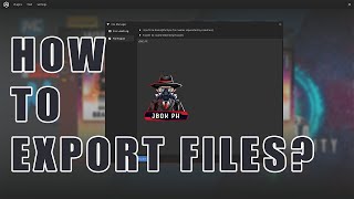 How to export files using Hook by Looyh  NBA 2K22 [upl. by Astiram923]