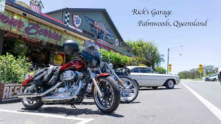 Ricks Biker Garage Palmwoods Queensland Oz [upl. by Oppen]