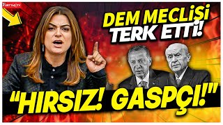 DEM Parti Meclisi Terk Etti TBMMde İsyan Çıktı quotHırsız Gaspçıquot [upl. by Micaela]