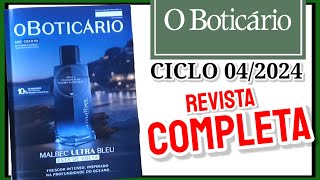 Revista o Boticário CICLO 042024 COMPLETA MUITAS PROMOÇÕES PROGRESSIVAS  😱  Silso Santos [upl. by Picker]