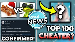 Vaxei VS Maliszewski CONFIRMED Top 100 Cheater Exposed  osu News [upl. by Arec]